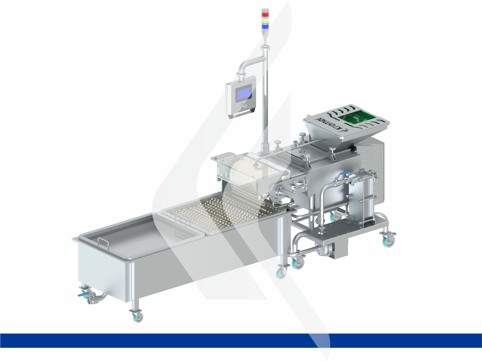 Mozzarella Forming Machine (With 2&4 Helicals)